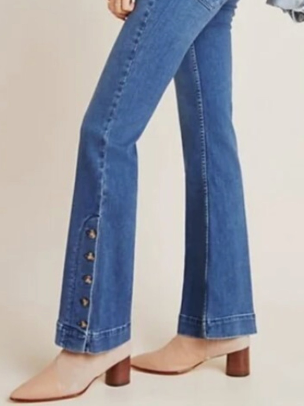 Pilcro and the Letterpress by Anthropologie High-Rise Bootcut Jeans Size 28 - Picture 2 of 11